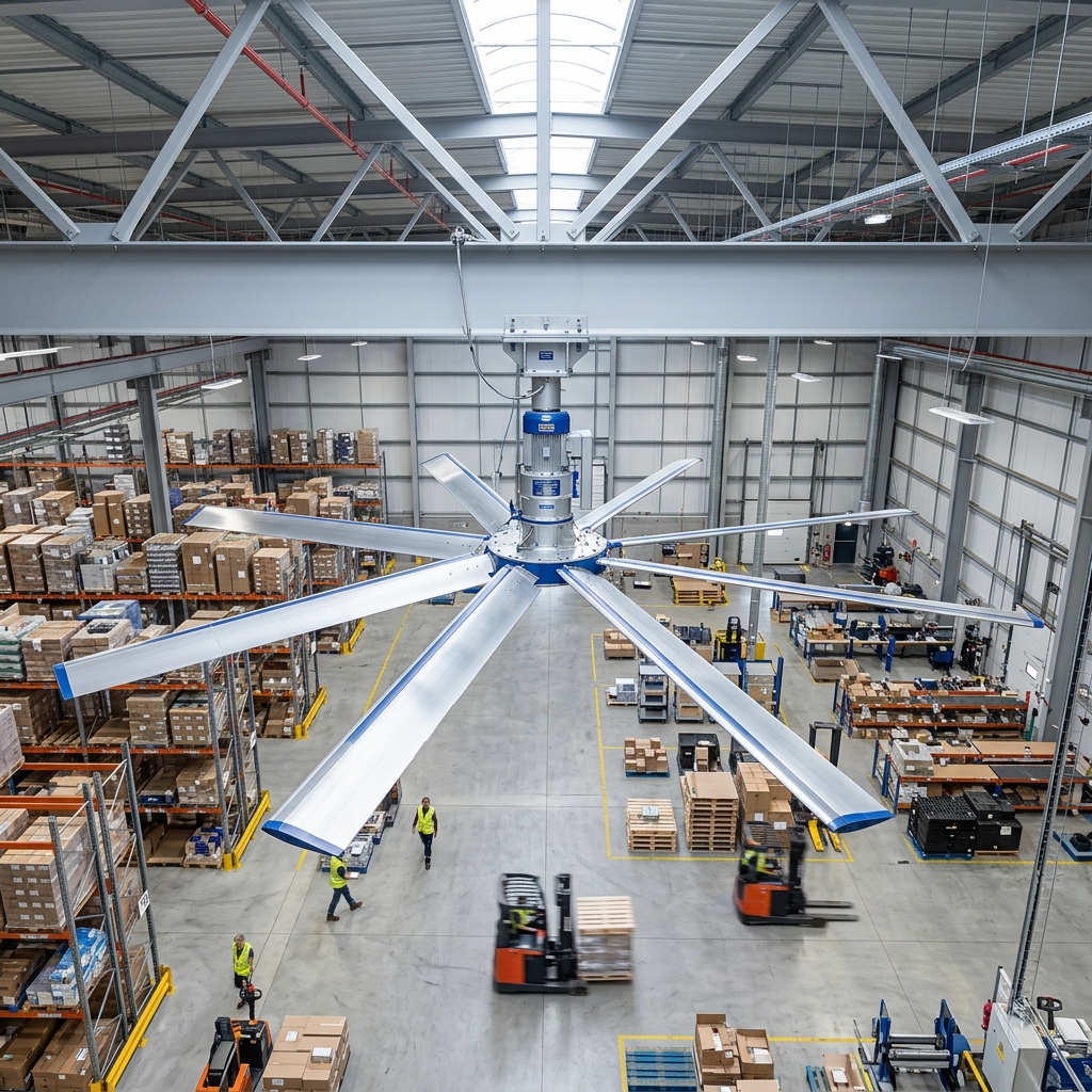 HVLS Tavan Fanı 7,3m